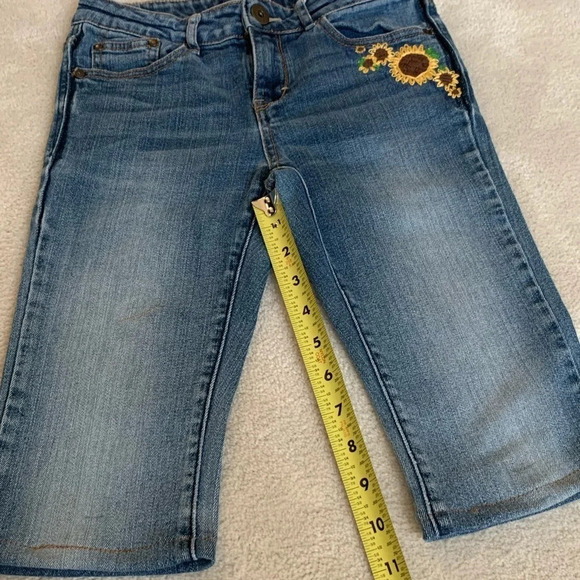 Fund RAISE- kid embroidered knee length jeans, 10 - Picture 12 of 12